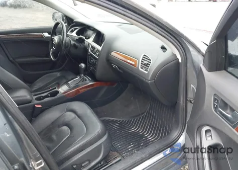 2012 Audi A4 2.0T Premium z USA, uszkodzony, nr VIN WAUBFAFL8CN019608